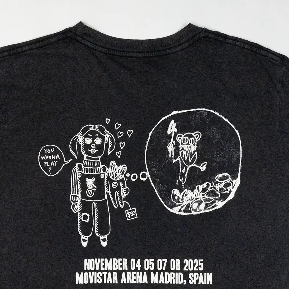 2025 Black Tour T-shirt - Other Merchandise