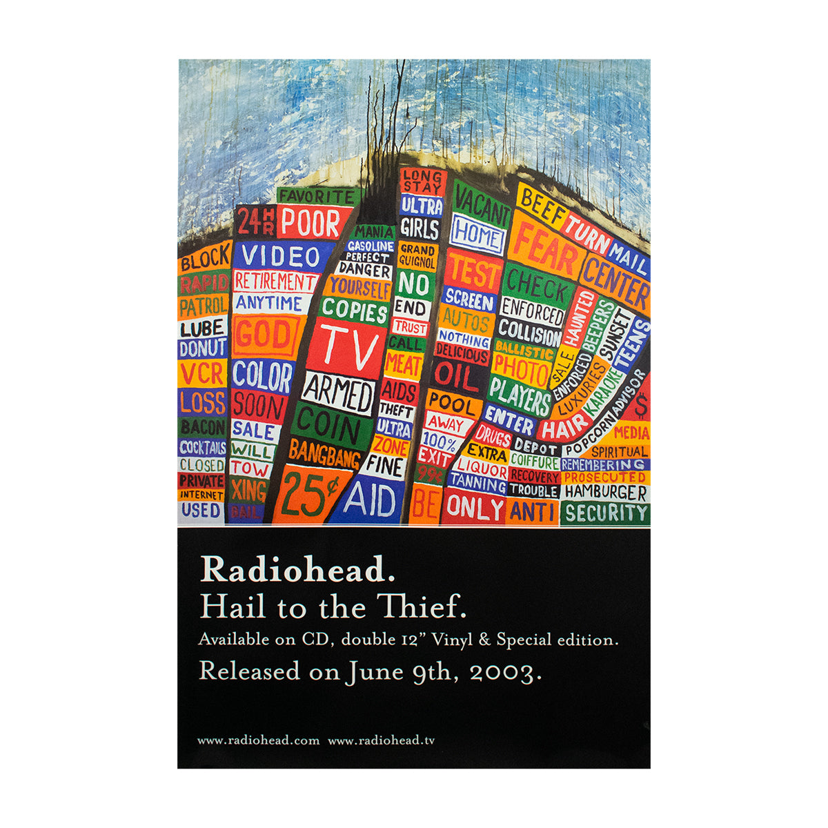 Hail to the Thief Poster