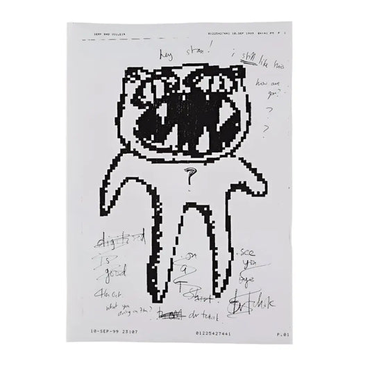 A4 Bitmap Bear Sketchbook - Other Merchandise