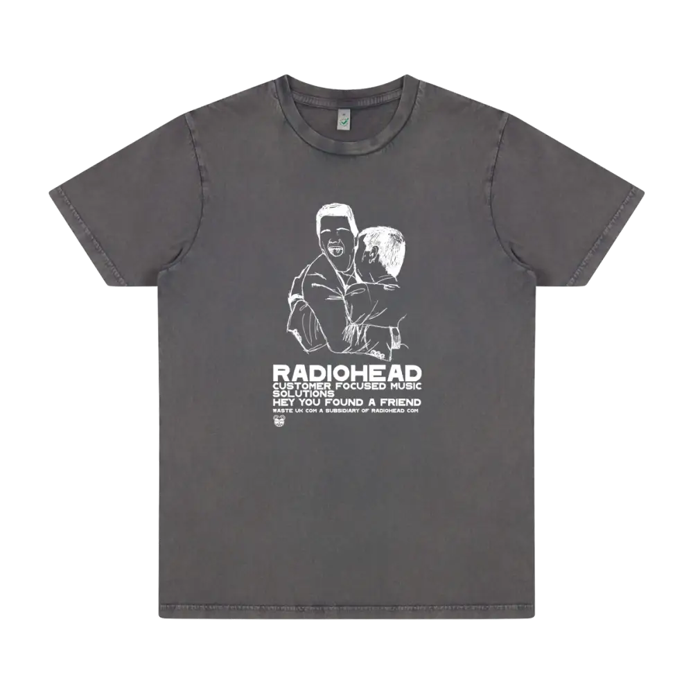 Found A Friend Stone Washed Grey T-Shirt - Other Merchandise