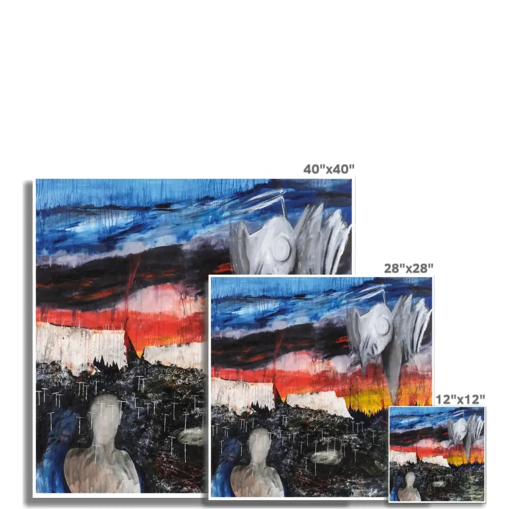 Get Out Before Saturday Fine Art Print - Fine art