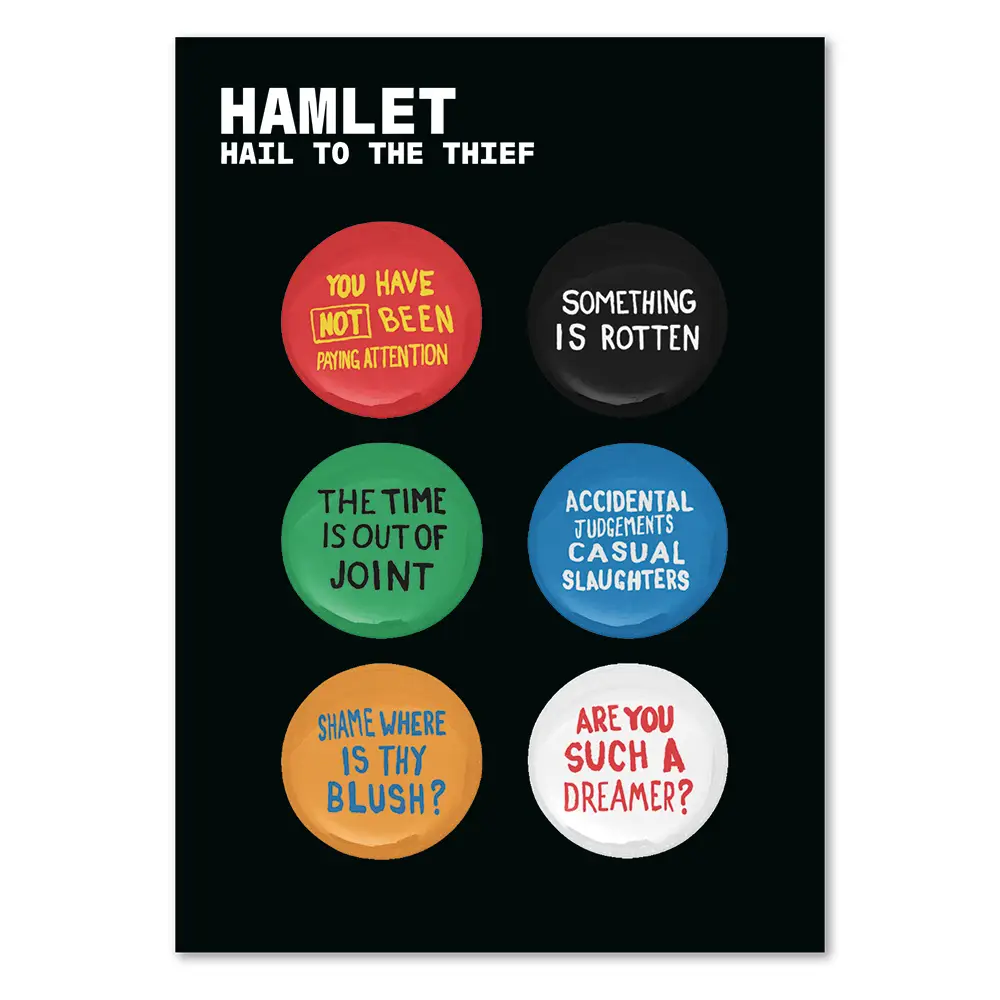 Hamlet HTTT Button Badges - Other Merchandise