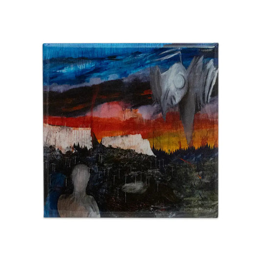 Magnet - Get out before Saturday (Square) - Other Merchandise