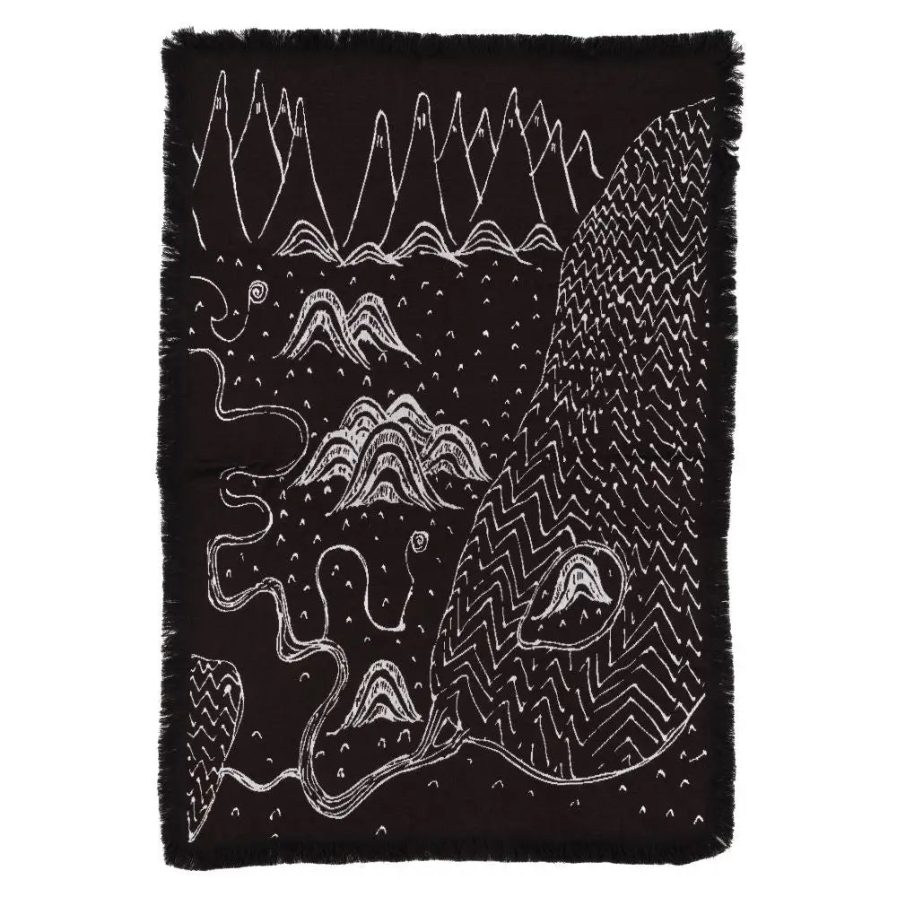 Map Drawing Blanket Other Merchandise