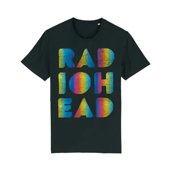 RAINBOW CUTOUT T-SHIRT - Black / X-Large - Misc