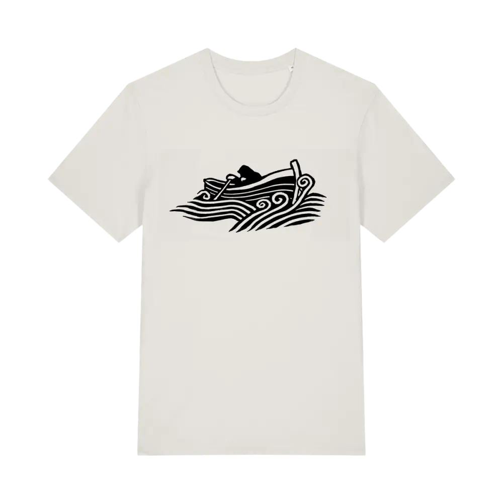 Small Boat Vintage White T shirt Other Merchandise