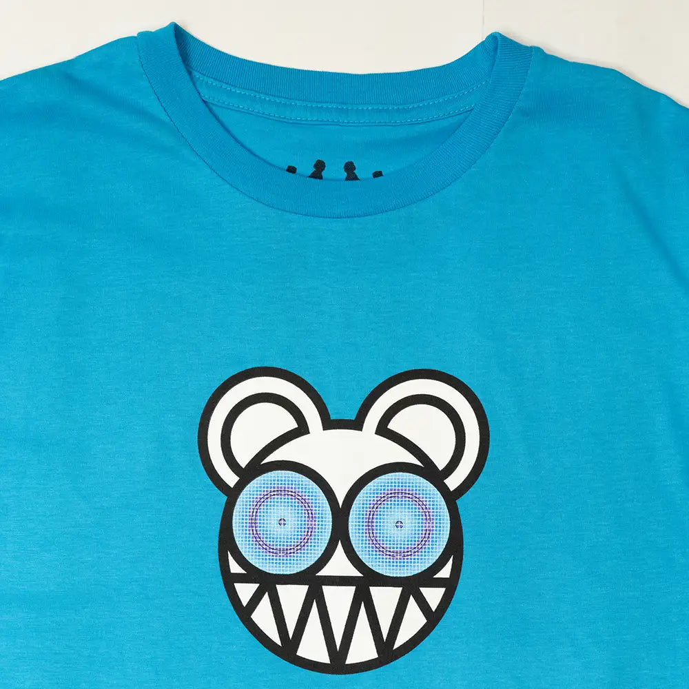 Test Specimen Cyan Blue Long Sleeve T-shirt - Other Merchandise