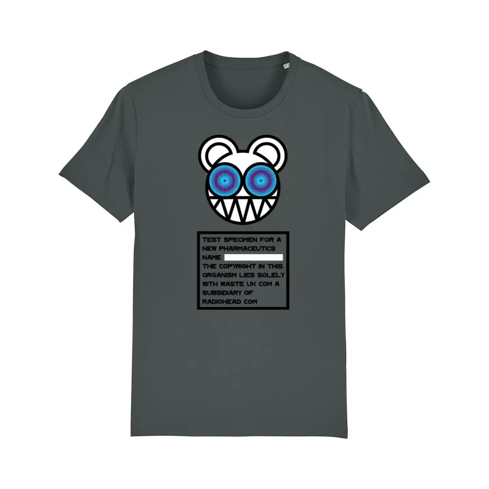 TEST SPECIMEN T-SHIRT - Anthracite / X-Small - Misc