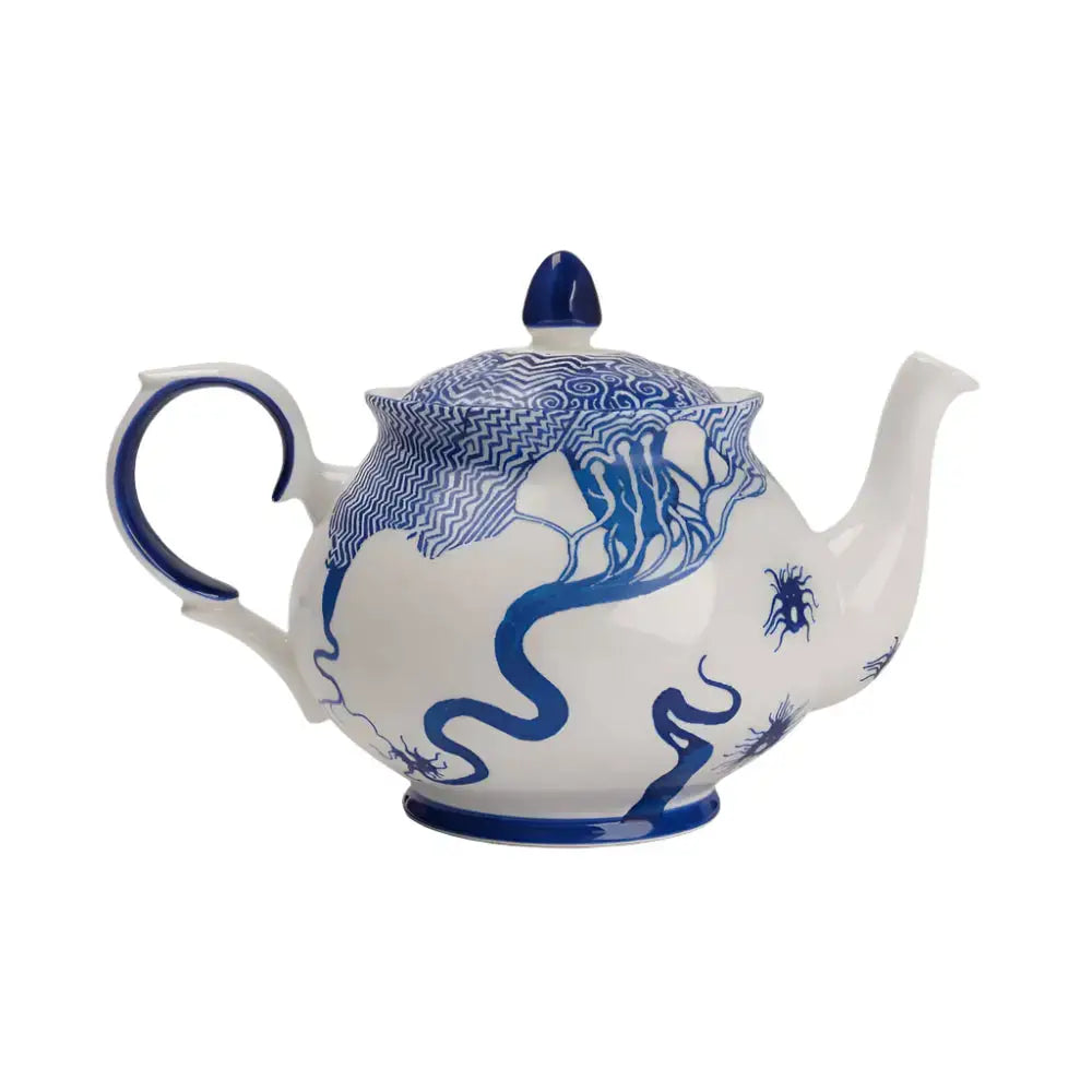 This Is What You Get Tea Pot & 2 Tea Cup Bundle
