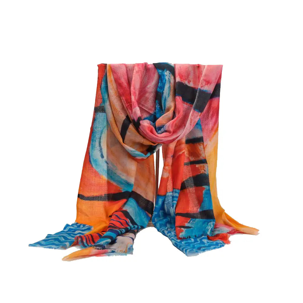 Wall of Eyes Silk & Wool Mix Scarf - Other Merchandise