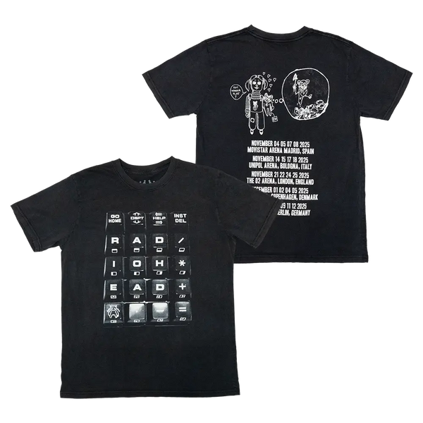 2025 Black Tour T-shirt - W.A.S.T.E. Official – W.A.S.T.E. UK