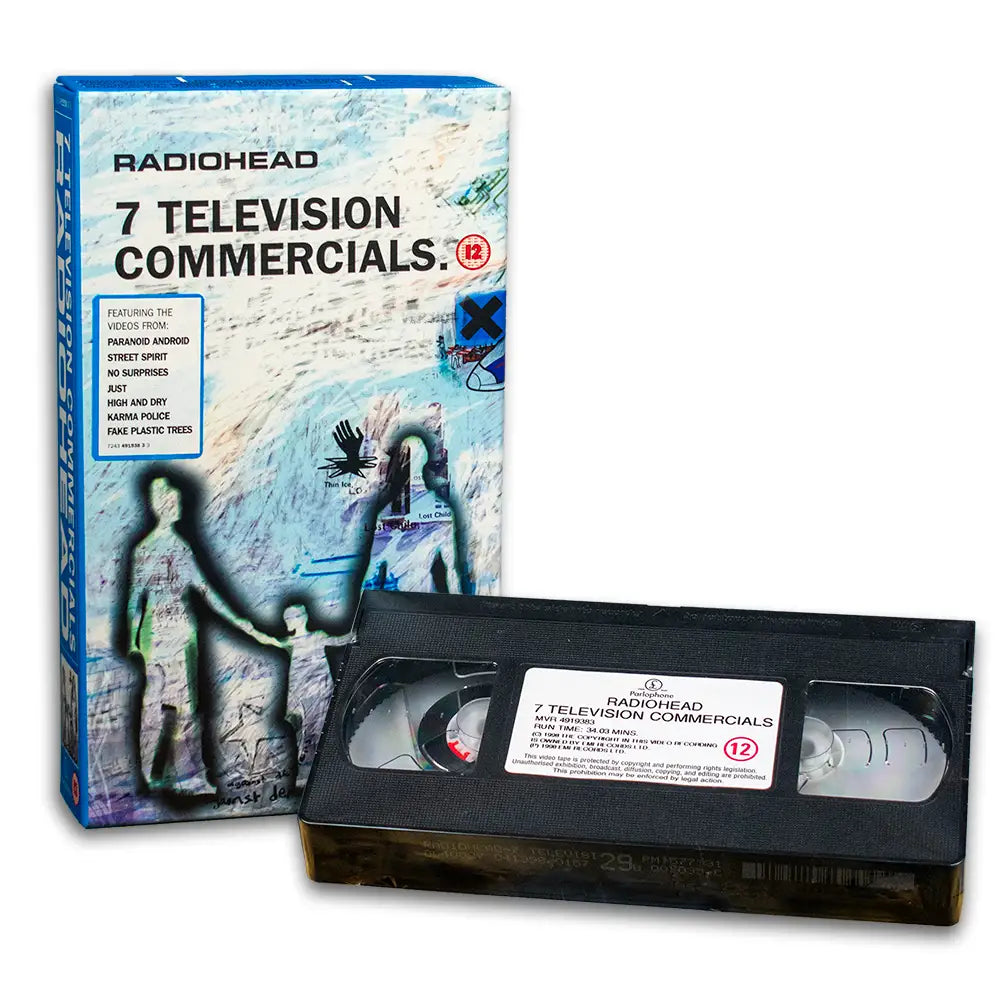 7 TELEVISION COMMERCIALS (PAL VHS TAPE) - Misc