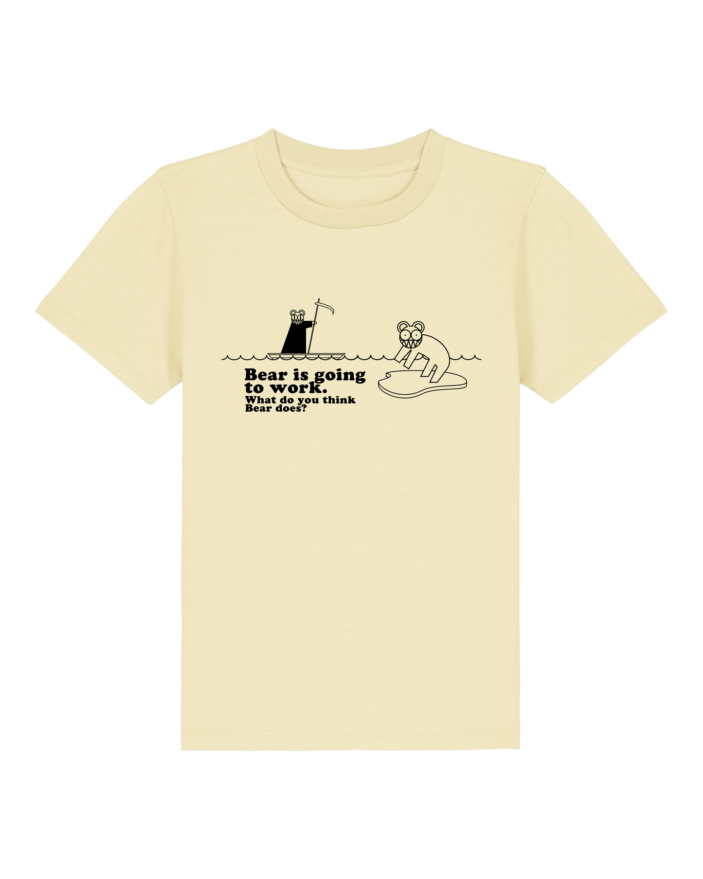 Bear Is Going to Work Kids T-Shirt