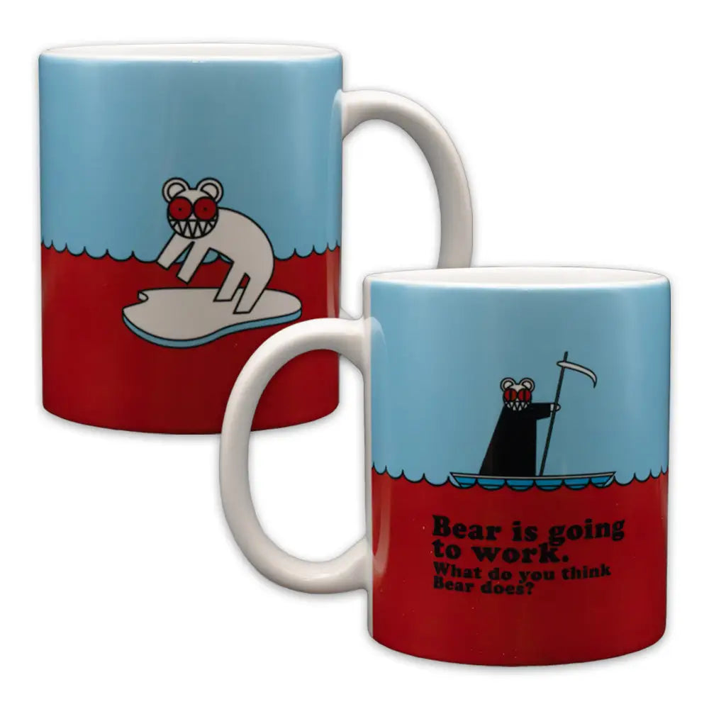 Bear is Going to Work Mug - Other Merchandise