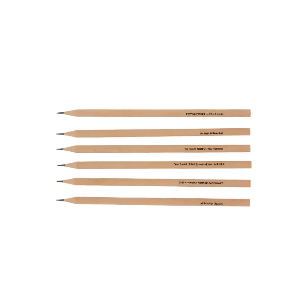 Bear Modifying Pencils in Wooden Pencil Box - Other Merchandise