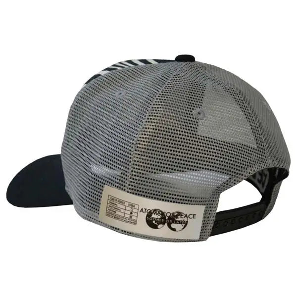 BLACK & WHITE TRUCKER HAT - Misc