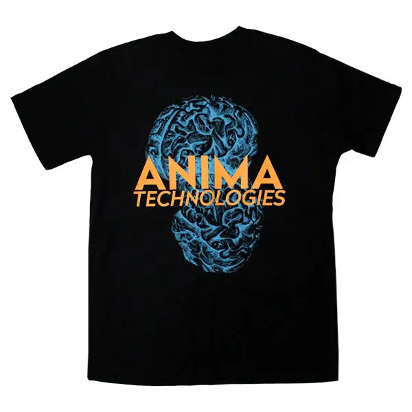 BLUE BRAINS BLACK T-SHIRT - Misc