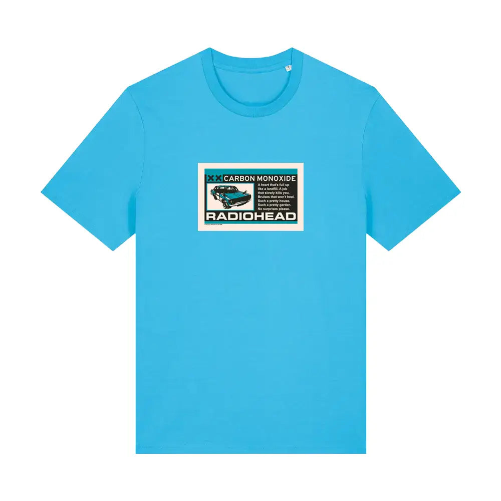 CARBON MONOXIDE T-SHIRT - Aqua Blue / X-Small - Misc
