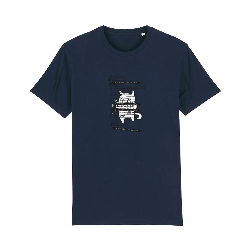 CITIZEN INSANE T-SHIRT - French Navy / X-Small - Misc