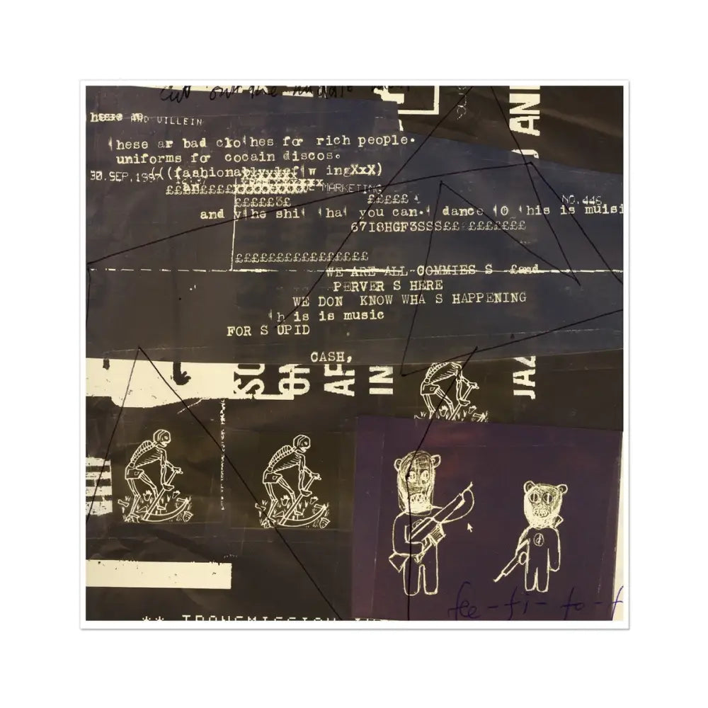 Cocaine Disko All You Like Fine Art Print