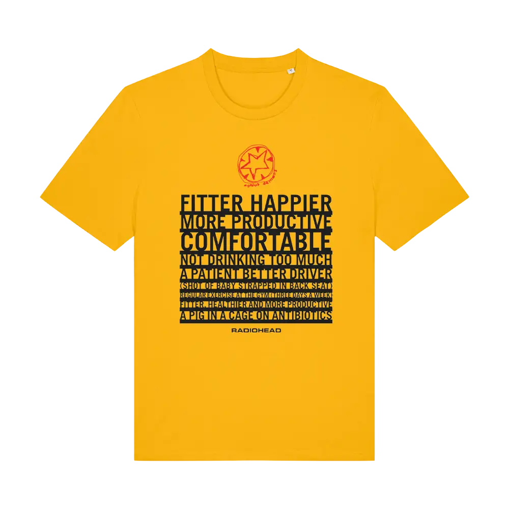 FITTER HAPPIER T-SHIRT - Spectra Yellow / X-Small - Misc