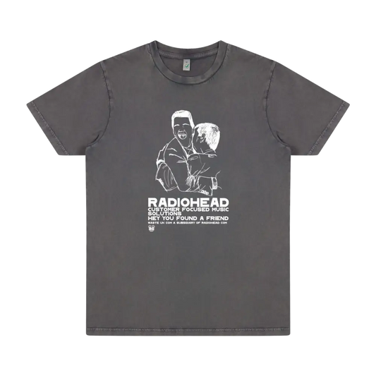 Found A Friend Stone Washed Grey T-Shirt - Other Merchandise