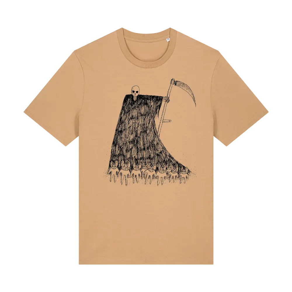 GRIM REAPER T-SHIRT - Latte / X-Small - Misc