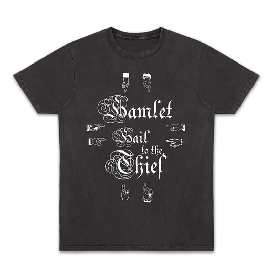 Hamlet Hail To The Thief Pointing Black T-shirt - Other Merchandise