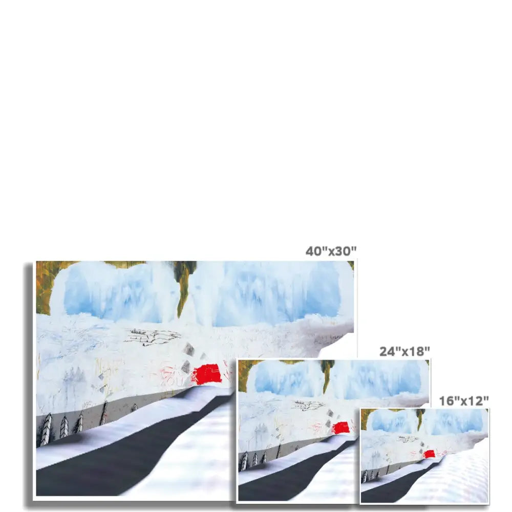 Ice Age Coming Ice Age Coming Fine Art Print - Fine art