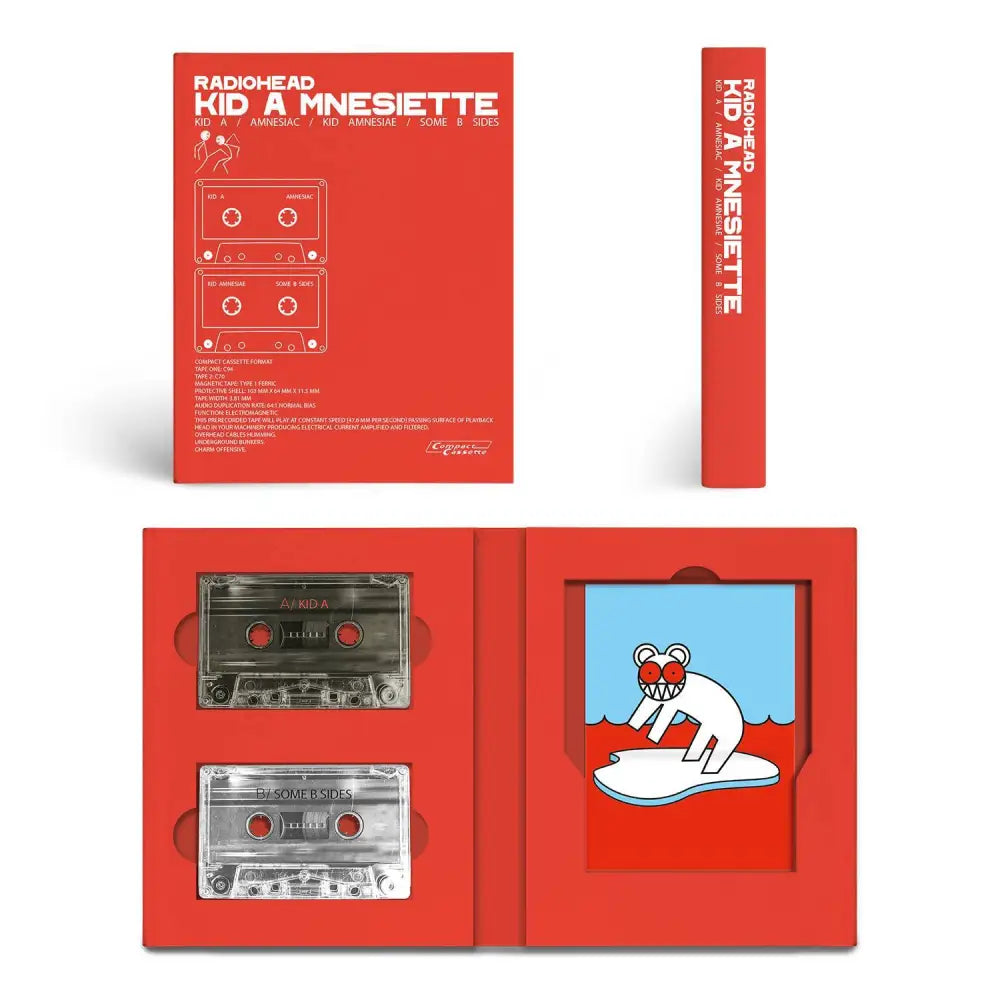 KID A MNESIETTE Special Edition Cassette Book