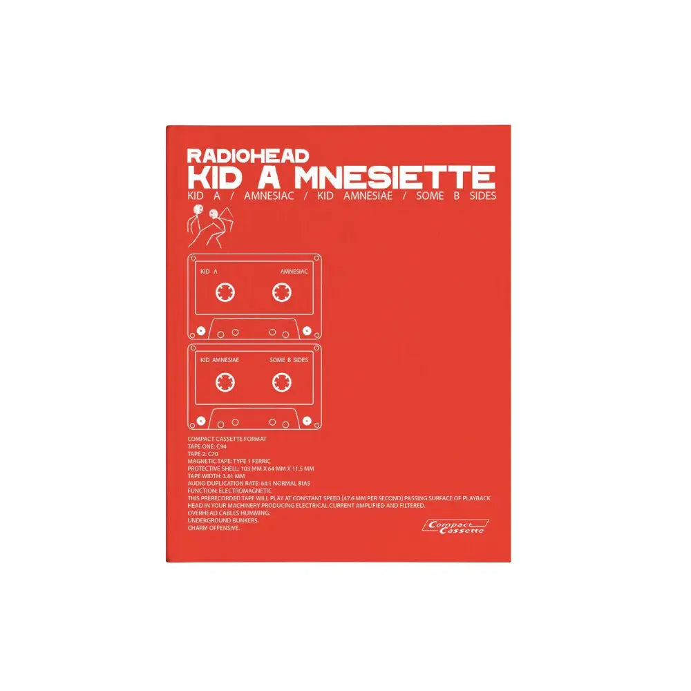 KID A MNESIETTE Special Edition Cassette Book