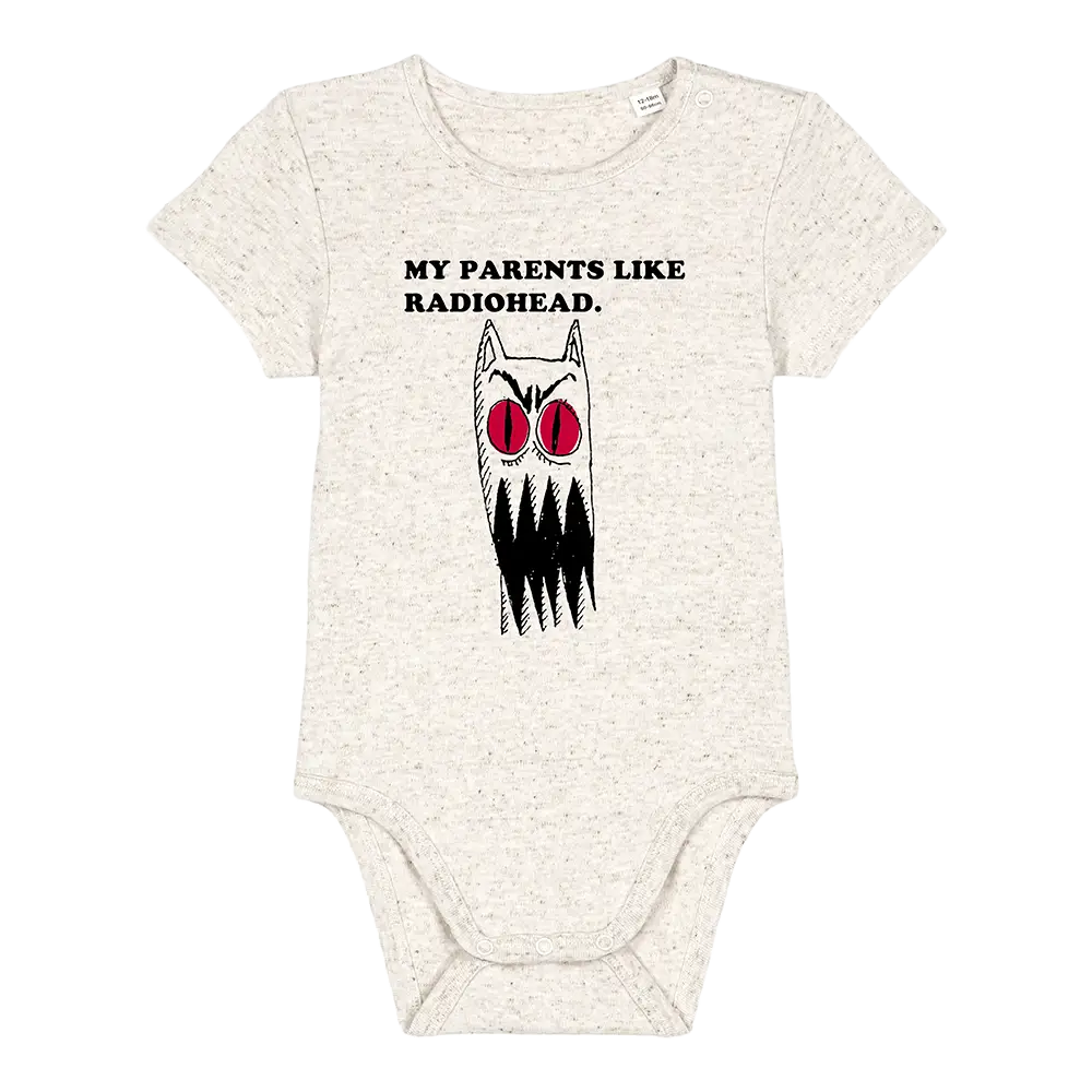 My Parents Like Radiohead BabyGro - 0-3months / Eco Heather