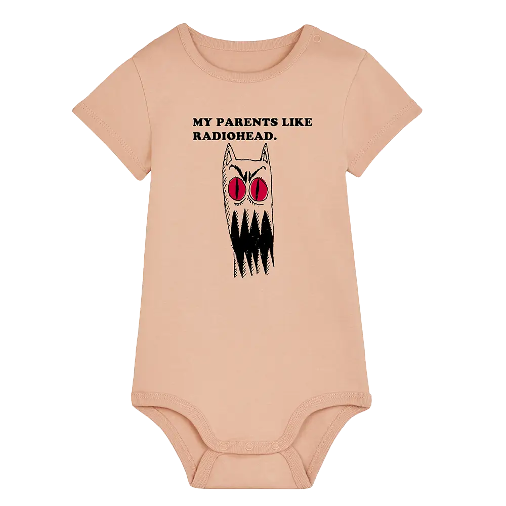 My Parents Like Radiohead BabyGro - 0-3months / Fraiche Peche