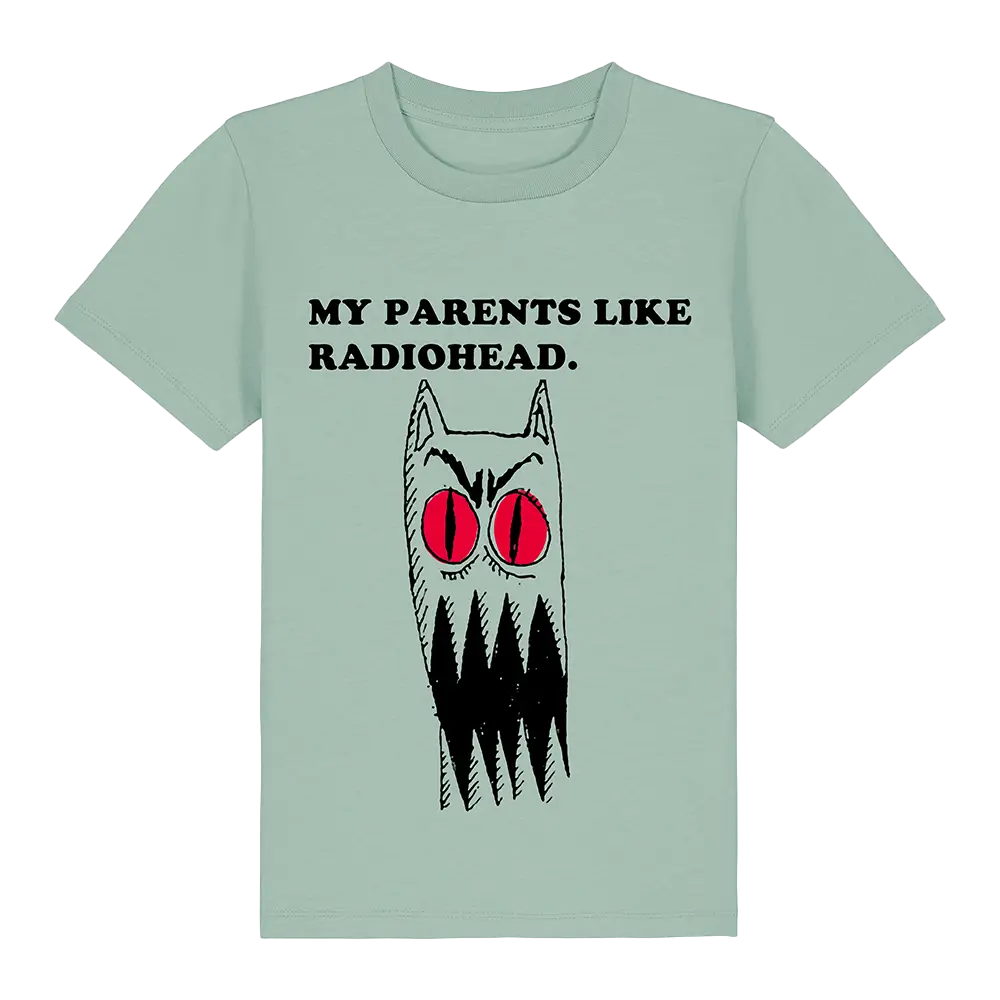 My Parents Like Radiohead Kids T-Shirt - 3-4YRS / Aloe