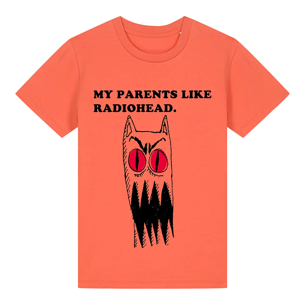 My Parents Like Radiohead Kids T-Shirt - 3-4YRS / Fiesta