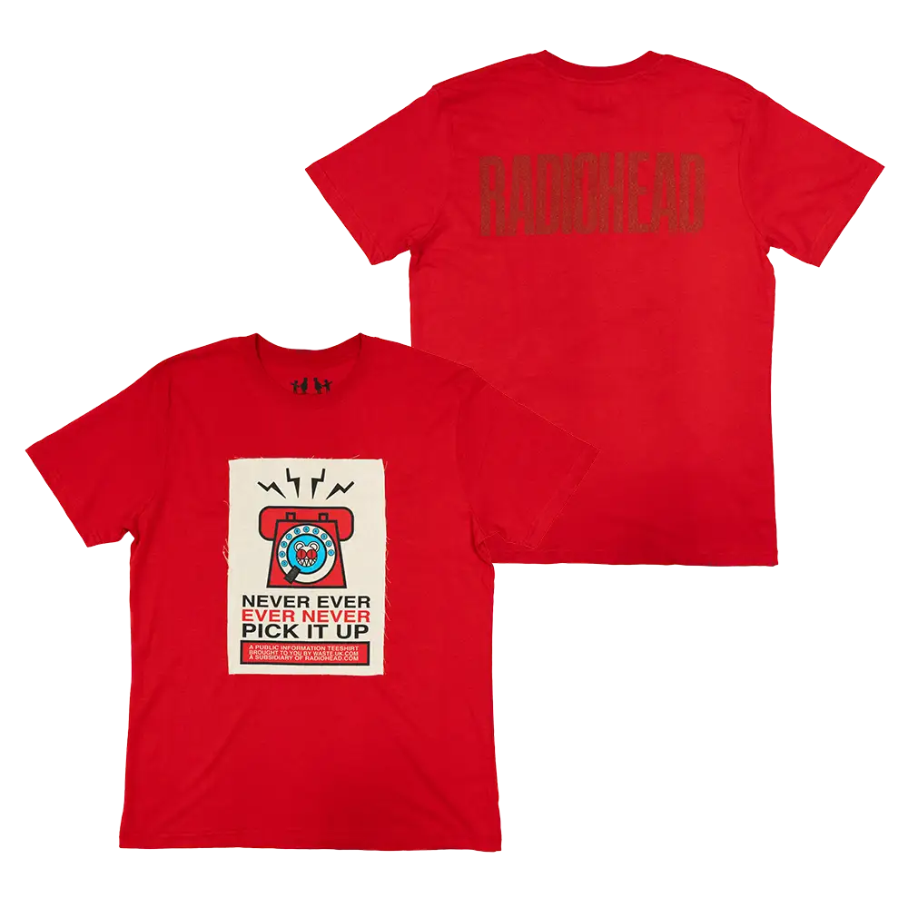 Pick It Up Red Patch T-shirt