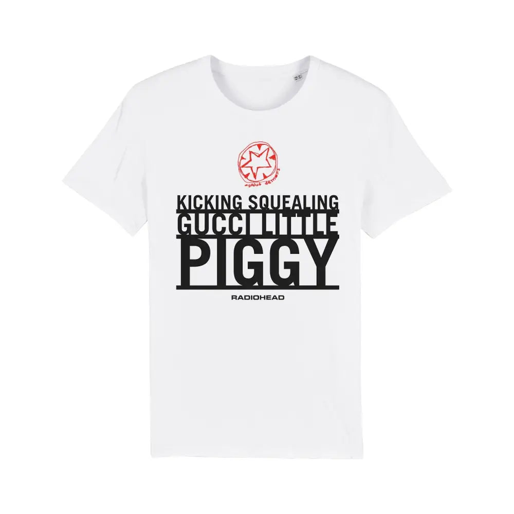 PIGGY T-SHIRT - White / X-Small - Misc