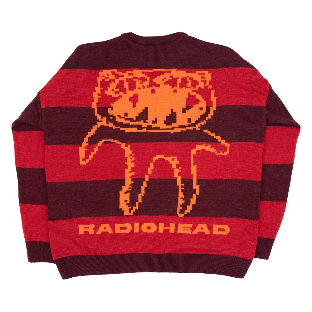 Pixel Bear Thief Red Striped Jumper - Other Merchandise