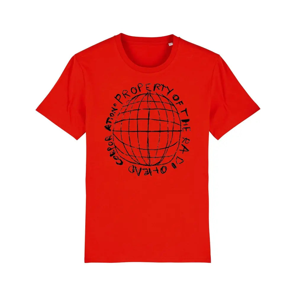 PROPERTY OF T-SHIRT - Bright Red / X-Small - Misc