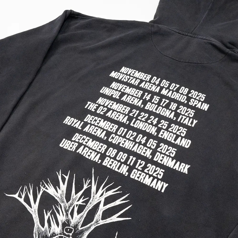 Radiohead 2025 Tour Black Hoodie - Other Merchandise