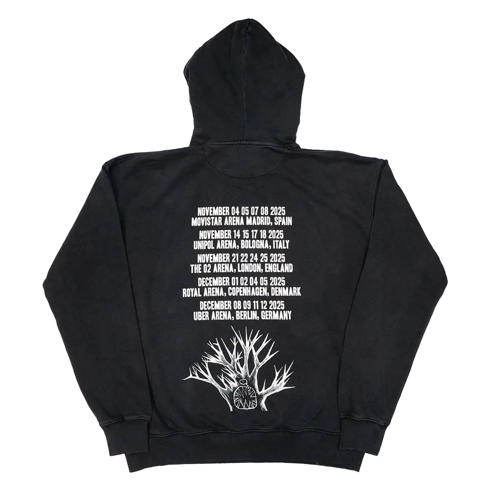 Radiohead 2025 Tour Black Hoodie - Other Merchandise