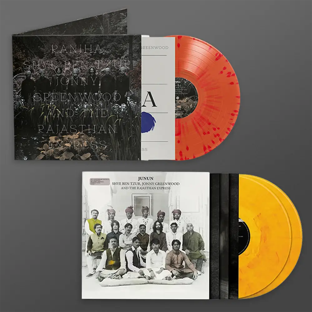 Ranjha Vinyl + Junun Vinyl + Newspaper