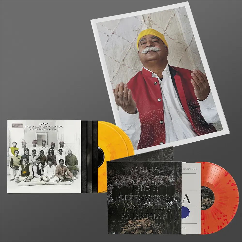 Ranjha Vinyl + Junun Vinyl + Newspaper