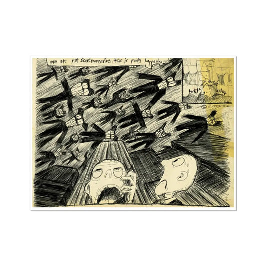 Really Happening Fine Art Print - Fine art