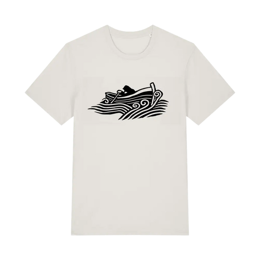 Small Boat Vintage White T shirt Other Merchandise
