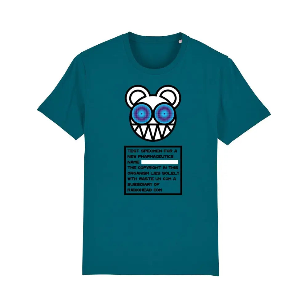 TEST SPECIMEN T-SHIRT - Ocean Depth Blue / X-Small - Misc