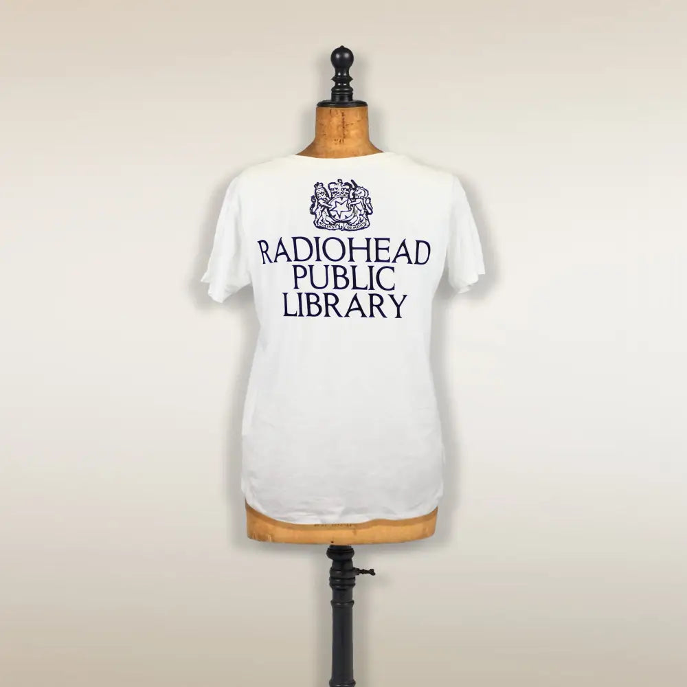 THE LIBRARIAN FEMALE CUT WHITE T-SHIRT - Misc