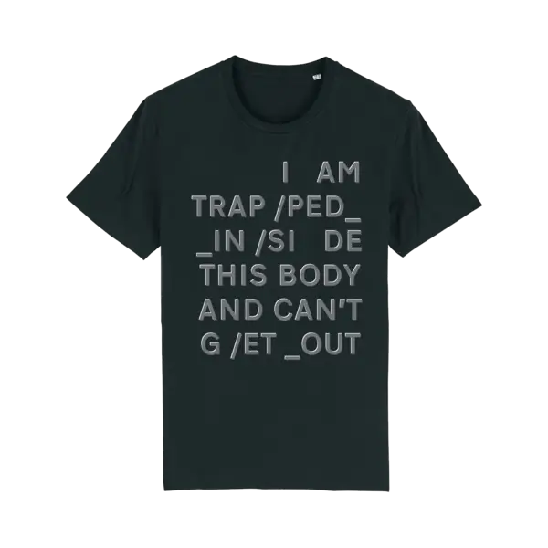 TRAPPED T-SHIRT - Black / X-Small - Misc