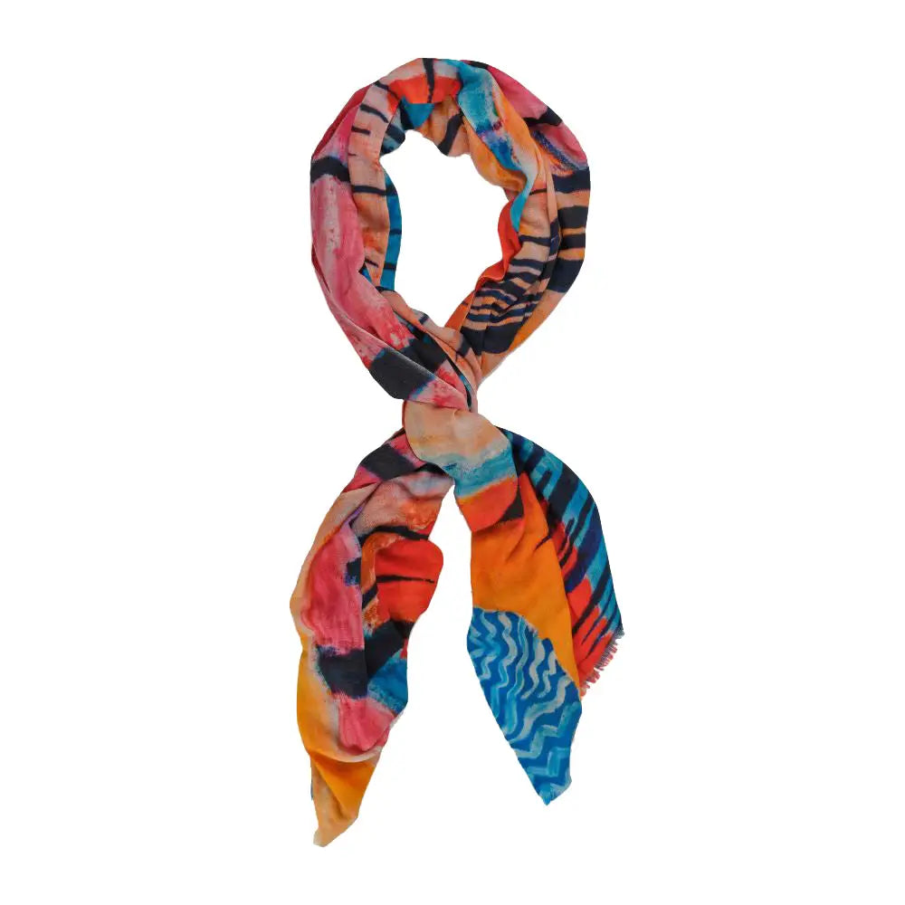 Wall of Eyes Silk & Wool Mix Scarf - Other Merchandise