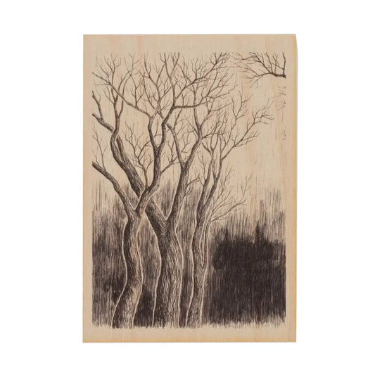 Wooden Postcard Bad Woods 2 Other Merchandise